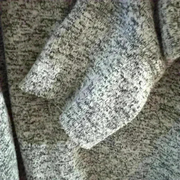 Athleta Women's Heather Gray Cutout Racerback Hoodie Sweatshirt Size M - Picture 6 of 12